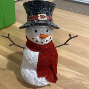 St. Nicholas Square® Yuletide Snowman Statue